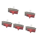 Fenteer プラスチック　金属　イグニッションスイッチ　オン/オフ　　Husqvarna Chainsaw 362 365 371 372 372xp適用　5個　高品質