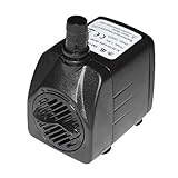 【LORIA・JP品】超静音 小型水中ポンプ 15W 水中ポンプ マイクロ ブラシレス オイルポンプ 水中循環噴水 水族館水池ポンプ 1000L/H SM-016