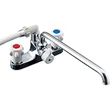 LIXIL(リクシル) INAX 2ハンドルシャワーバス水栓 ホールインワン専用浴槽水栓 BF-M607-GA