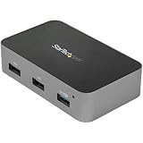 StarTech.com 4ポートUSB Type-Cハブ 10Gbps 4x USB-A 専用ACアダプタ付属 HB31C4AS