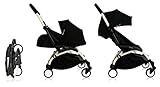 Babyzen YoYo+ Stroller Bundle (Yoyo+ Stroller, Newborn Pack and 6+ Color Pack) White/Black by Baby Z