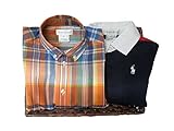 ラルフローレンの子供服　POLO　RALPHLAUREN　ベビー　出産お祝いセット（長袖）　男の子　７５ｃｍ [並行輸入品]