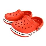 ILOVE papa&mam サンダル ビーチサンダル クロックス風 子供用 キッズ ベビー 男の子 女の子 【YP】 fo-sa15 13cm レッド