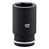 KTC(ケーテーシー) 19.0mm (3/4インチ) インパクトレンチ ソケット (ディープ薄肉) 35mm ピン・リング付 BP6L-35TP