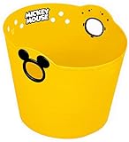 錦化成 やわらかバケツ ミッキー YE(イエロー) R14 バケツ 収納 0ヶ月