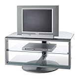 IKEA(イケア) SVIND 70168374 テレビ台, ガラス, シルバーカラー
