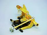 オーヴァーレーシング(OVER RACING) バックステップ レーシング 4POSITION シルバー MONKEY Z50J [モンキー] ディスクブレーキ車 51-01-32