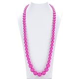 Consider It Maid Silicone Teething Necklace for Mom to Wear - FREE E-BOOK - BPA FREE and FDA Approve