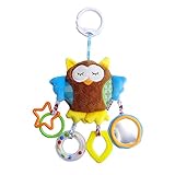 ベビーベッドベル 多機能ベビーベッドベル 動物のベッドの鐘 教育用ベッドのベル 1PC 教育多機能動物の形のベビーベッドのベル by Slec tech