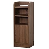 クロシオ WiFiラック ハイタイプ 幅30cm ブラウン 完成品 モデムラック