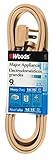 Woods 0045 9-Foot Air Conditioner Appliance Cord, Beige [並行輸入品]