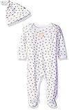 Burt's Bees Baby SLEEPWEAR ユニセックス・ベビー US サイズ: 0-3 Months カラー: ホワイト