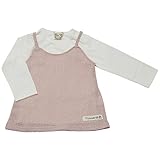 2018年 春物 UZULAND ウズランド 天竺 キャミ＆長袖Ｔシャツセット ピンク◇90cm