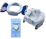 Bibs and Stuff Potette Plus Blue with Disposable Liners by Bibs & Stuff