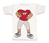 Virginia Tech Hokies Heads Up 。Football乳児/幼児用Tシャツ( 4t )