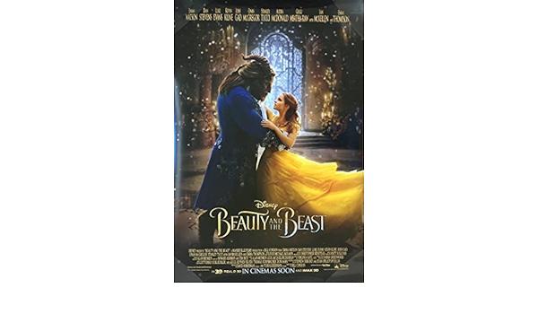 素敵でユニークな 映画ポスター Ds7 両面印刷 Us版 ディズニー 美女と野獣 ポスター Labelians Fr