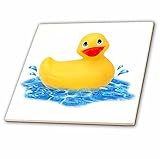 Rubber Duck – ゴムDuck – タイル 4-Inch-Ceramic ct_4366_1
