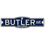 Butler Bulldogs 4 " x 17 "プラスチックStreet Sign NCAA