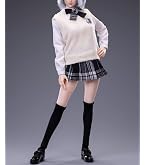 1/12スケールアクションフィギュア女子高生セーラー服 Amazon.co.jp: HiPlay 1/12 学生服 セーラー服 服装セット 日常 可動