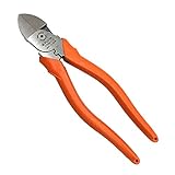 フジ矢 電工名人偏芯薄刃ニッパ 7700N-175  (VA線切断) 偏芯テコの原理と刃部鏡面仕上げで切れ味抜群