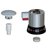 LIXIL(リクシル) INAX 浴室用水栓金具 サーモスタット付分岐形水栓用温調ハンドル部 A-6133-1