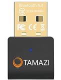 【TAMAZI】 Bluetooth USB アダプタ Bluetooth 5.3 低遅延 で20m長距離 レシーバー USB bluetooth 子機 ブルートゥース ワイヤレス イヤホン コントローラー マウス キーボード オーディオ Windows 11 10 8.1 pc 対応 bluetoothアダプター