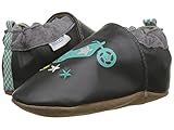 [ロビーズ] Robeez メンズ Motorcycle Cool Soft Sole (Infant/Toddler) ベビーシューズ Charcoal 18-24 Months (US 6.5-8