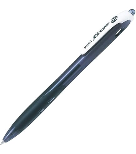 Amazon.co.jp: Pilot Oil Based Ballpoint Pen, Rex Grip, 0.7, Black