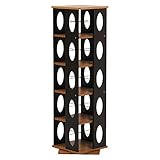 回転式（ＣＤ、コミック本）収納ラック　（完成品）　ＳＩｓｉｍｕｄ070108000ＢＲｉｓ