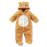 カバーオール リラックマ Rilakkuma フリースタイプ カバーオール 防寒 出産祝い プレゼント rkm-fleece-kb3z 60cm リラックマ