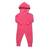 Go Little One Go滑り止め竹ベビークロールロンパースパーカー – Helps学習をクロールon滑りやすい床簡単、安全 US サイズ: One size カラー: ピンク