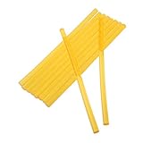 10本入り グルースティック接着用 補修 飾り DIY 工具用品 ホットスティックミニグルーガン適用 ゴールド 11x100mm