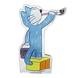 ワタナベ(Watanabe) 11ぴきのねこ ペンキ アクリルメモスタンド