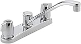 Peerless P221LF Classic Two Handle Kitchen Faucet, Chrome [並行輸入品]