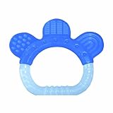 green sprouts Sili Paw Teether (2-Pack-Boys Set-3mo+) by green sprouts [並行輸入品]