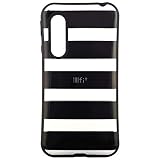 グルマンディーズ IIIIfit SHARP AQUOS sense3/sense3 lite対応ケース ボーダー IFT-57BD ホワイト
