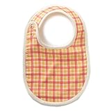 【キューズベリー】＜赤ちゃんかわいく輝くスタイ＞クラーロ・チェック ピンク