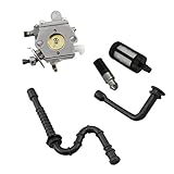 Dovewill 5点セット　燃料ライン　エアー　燃料フィルター　チェーンソー部品　キャブレターキット　