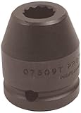 Stanley Proto J07521T 3/4-Inch Drive Impact Socket, 1-5/16-Inch, 12 Point by Stanley Proto [並行輸入品]
