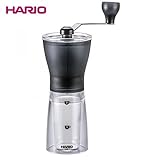 セラミック製の臼を使用したコーヒーミル。 HARIO(ハリオ) コーヒーミル・セラミックスリム MSS-1TB