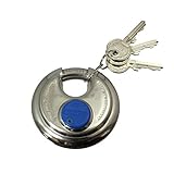 ハイロジック:ABUS ステンレス ディスカスロック 70mm 3本キー GS-810