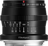 TTartisan 50mm F1.2 APS-C RFマウント用大口径 マニュアルフォーカス固定レンズ Canon RF R7 R10 APS-C EOS R RP R5 R6用