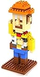 Little Treasures Loz diamond blocks featuring toy story Woody I-block fun - compatible to Nanoblocks