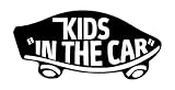 【全16色】人気!キッズ イン カー ステッカー!Kids in car Sticker/車用/シール/Vinyl/Decal/バイナル/デカール/ステッカー/KIC-2 (黒) [並行輸入品]