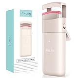 ANLAN ホットビューラー まつ毛カラー まつげビューラー アイラッシュカーラー 感温シリコン 急速予熱 火傷防止 軽量 小型 携帯便利