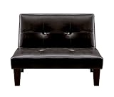 大川家具 関家具 シングルソファベッド(幅92㎝ 素材/合皮) ブラック色 226268