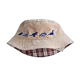 (ピーキー)Peigeeベビー用ハット つば広 赤ちゃんキャップ サファリハット キッズ 帽子 子供サンバイザー フィッシャーマンハット 恐竜 動物 女の子 男の子 男女児 紫外線 UVカット 日よけ