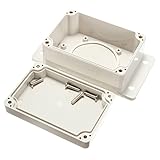 white plastic waterproof electronic case pcb box 100x68x50mm