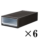 ストラ 押入れ用 (ダークブラウン, 74-S：6個組) 【組み合わせ可能/日本製/お得なセット】