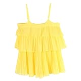 Cutelove 子供服 Tシャツ Tシャツ＆スカート 上下セット キャミシャツ 可愛い シフォン生地 袖無し 女の子 赤ちゃん 夏